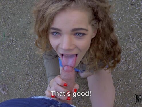 Tiny Sabrina Spice Fucks In A Public Park With Jordi