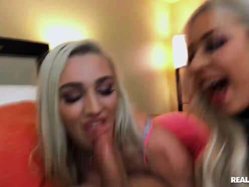 True Whores Carmen Caliente & Kendra Sunderland Need Massive Prick