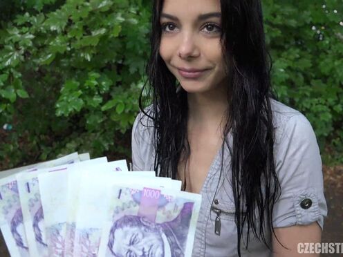 Bombshell Czech Teen Cheated her Boyfriend for Cash