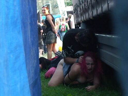 Czech Snooper - Public Sex During Concert