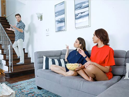 Stepbrother Cock Pic Drama - Liv Wild, London Tisdale