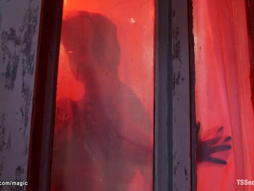 Blonde Transgender ass pumping straight couple