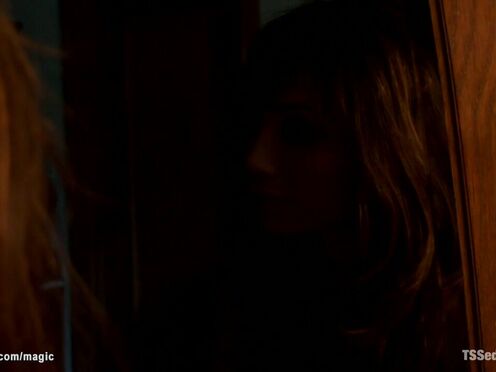 Huge cock Asian Trans fucking her date