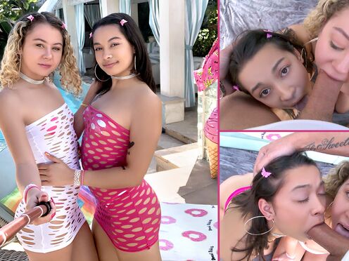 Allie & Iris Are Cocksucking Recruits