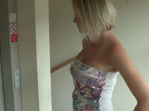 Amazing Big Boobs Blonde Banged Like a Bitch