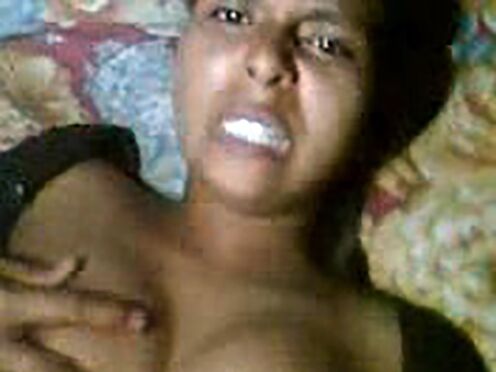 Indian Babe Takes Painfully Huge Cock