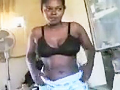 Arab stepsis Tastes My Dick Before Her Date