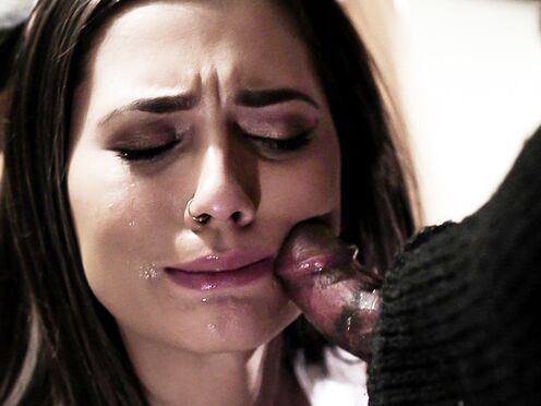 Creampie from BF & weirdo stepdad