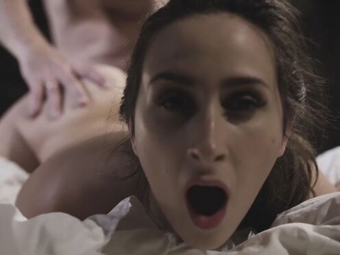 Old Man takes her Step daughter's ass pumping virginity