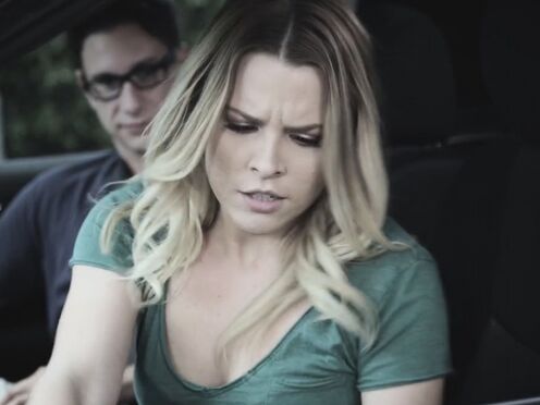 Aubrey Sinclair fucks her prof for easy driver licence