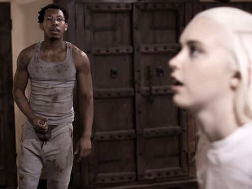 Blind virgin teen gets creampied by a big black cock