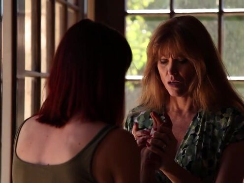 Darla Crane Comforts A Friend With Lesbian Sex