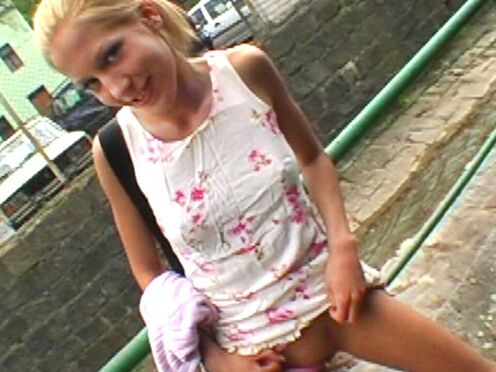 Blonde Czech Fresh Out Of School Gets Ravaged