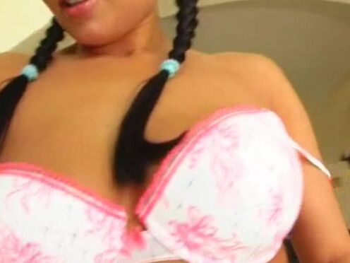 Pony tailed Veronica gets creampie