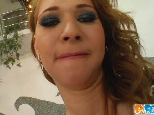 This cutie loves my dick sucking it & taking it all