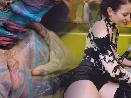 Hard Ass Pumping Play With Big Toys - 0% Cunt