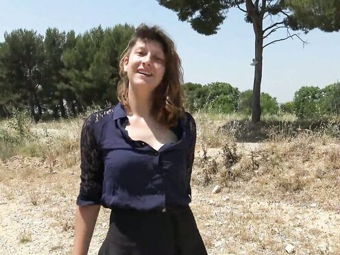 Big adrenaline for Melany!