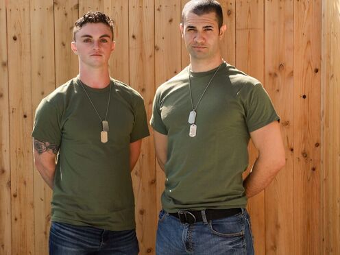 Kyler Drayke fucks Robert Law raw with his huge cock