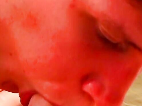 Army twink jerking off & getting banged in the booty