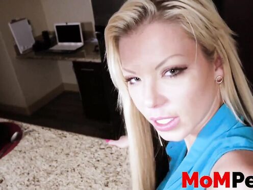 WEIRDO MOM Step Mom Barbie Sins sucks prick before doggystyle