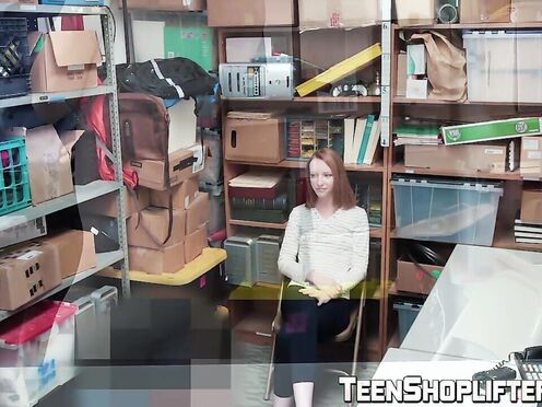 SHOPLYFTER Sexy Girl knows how to deal with an officer when she is caught