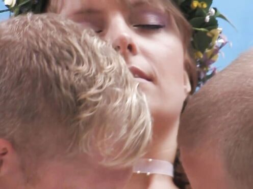 Threeway On The Deck