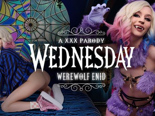 Wednesday: Werewolf Enid A XXX Parody