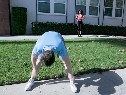 Trickery - Demi Sutra twerks on a muscular guys cock