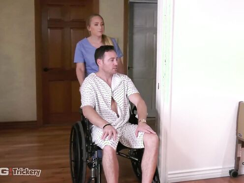 Trickery - BIG ROUND ASS AJ Applegate has sex on the job