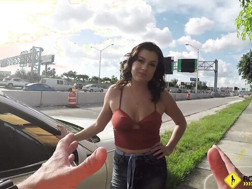 Roadside XXX - Pawg fuckdoll stranded & fucked roadside