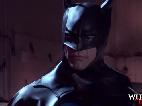 Batman Rescues Two Hotties Thirsty For threesome & His Tasty Jizz