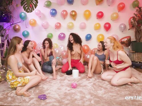Ersties - Sexy Lesbian Girls Play a Steamy Game of Truth or Dare