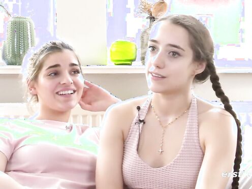 Ersties - Lucia L. befriedigt Medea mit einer erotischen Ganzkörpermassage