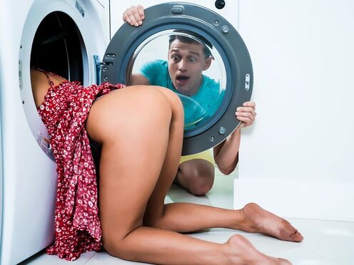 What a view stepmommy! Wait, let me take out my shaft