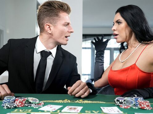 Poker game with stepmommy & stepson where they both went all in