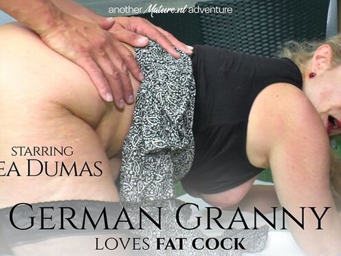 62yo German gilf Bea Dumas loves to fuck & suck a thick meat