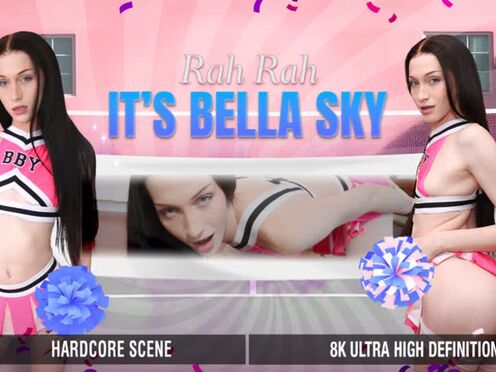 GROOBYVR - Bella Sky Enjoys Riding Cock on POV Video