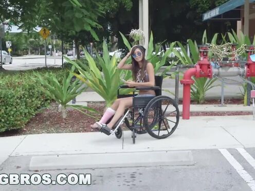 BANGBROS - Petite Kimberly Costa in Wheelchair Gets Screwed (bb13600)