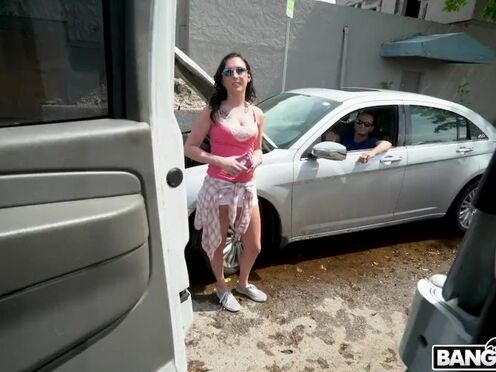 BANGBROS - Lending A Helping Hand For Some Snatch On The Bang Bus