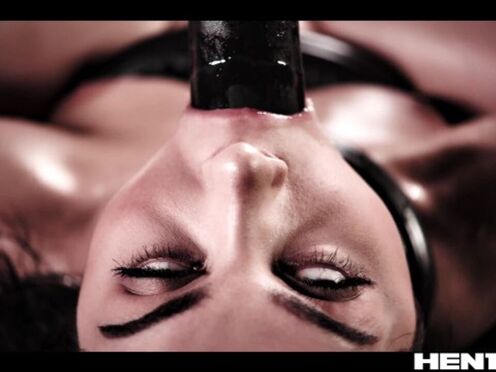 Real Life Hentai - Mouth Fuck compilation - Huge heavy alien cocks deep inside throat