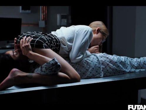 Sexy hot FUTA fuck girls & explode with ton of cum