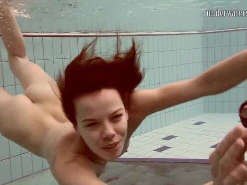 Gazel Podvodkova small titties great butt underwater