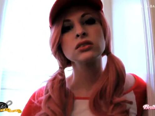 Pretty Teen TBabe Jerking Her Dick Off in a Dirty Motel