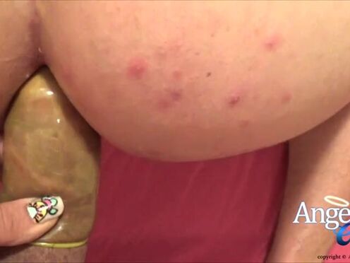 Fucking in the booty with Angeles Cid