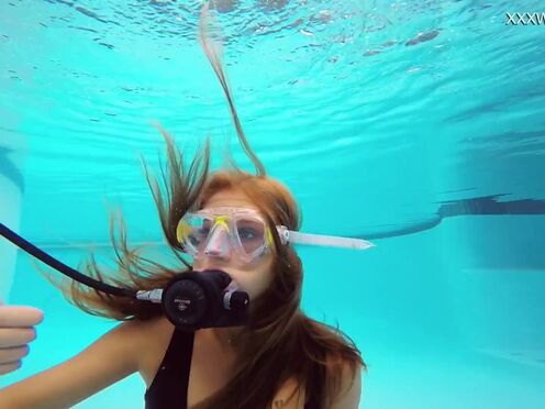 Impossible not to enjoy Katya underwater