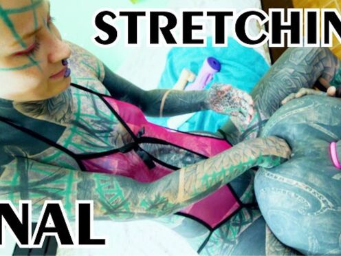 Anuskatzz FEMDOM assfucking FISTING tatted sissy - Toys, assfucking gapes, prolapse, squirt, cumshot