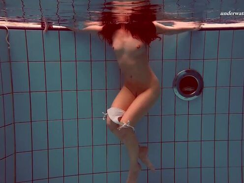 Swimming pool underwater hot babe beautiful babe Alla erotics