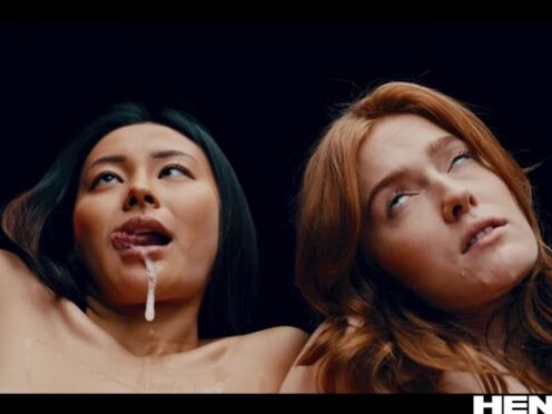 Real Life Hentai - Jia Lissa & Rae Lil Ebony ravaged all the way through by alien monster