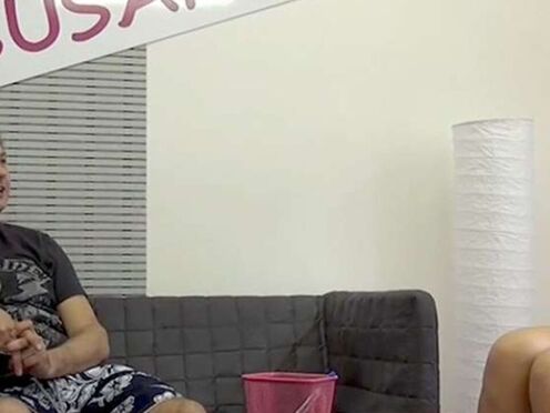 An enthusiastic newcomer gives agent Susan a great fuck