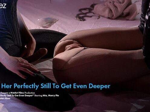 Watch her take a doggy style dicking from a strapless dildo